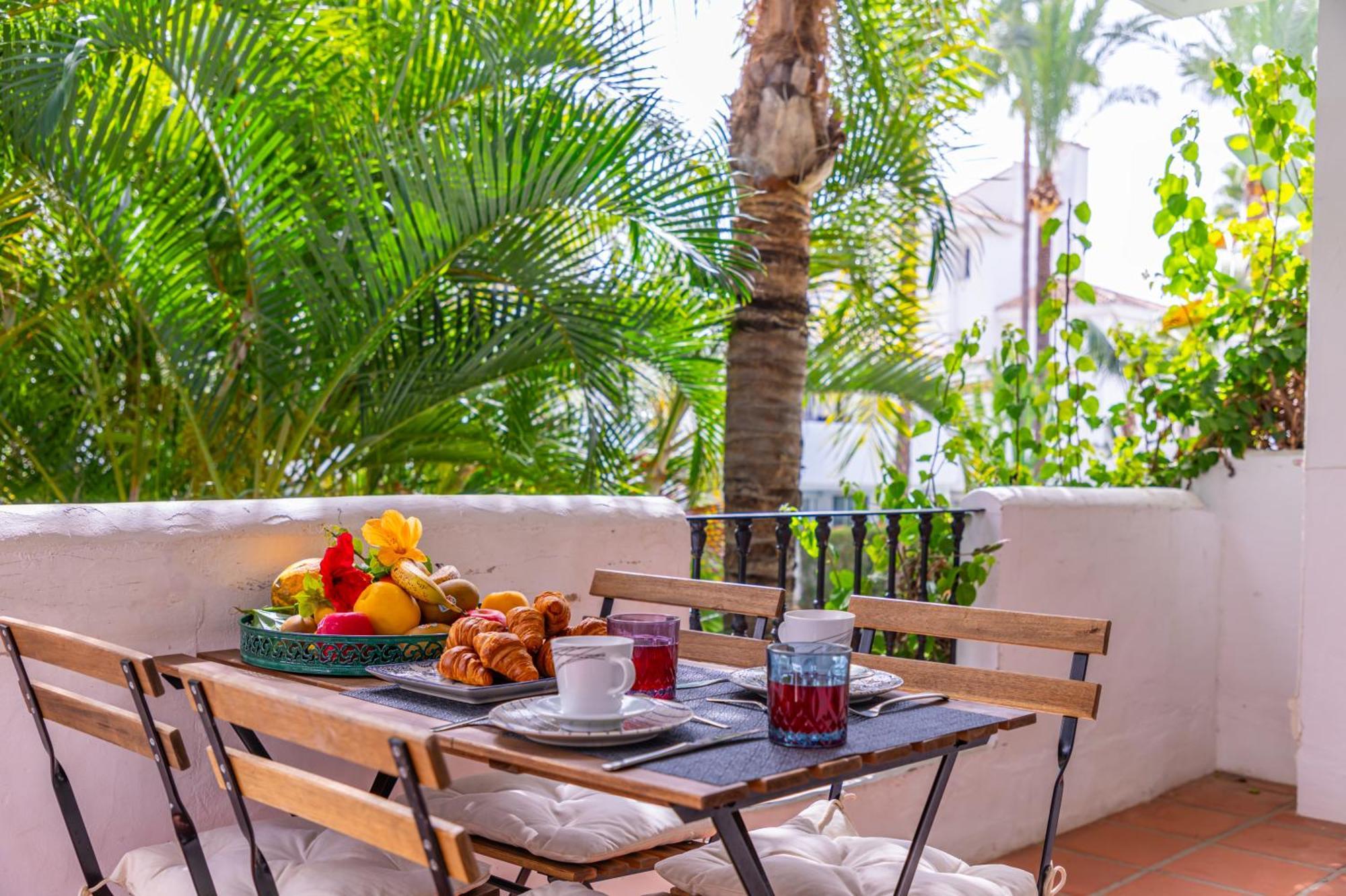Ab Properties - Design Penthouse Marbella - Puerto Banus - Golden Mile - Pool And Tropical Garden View ภายนอก รูปภาพ
